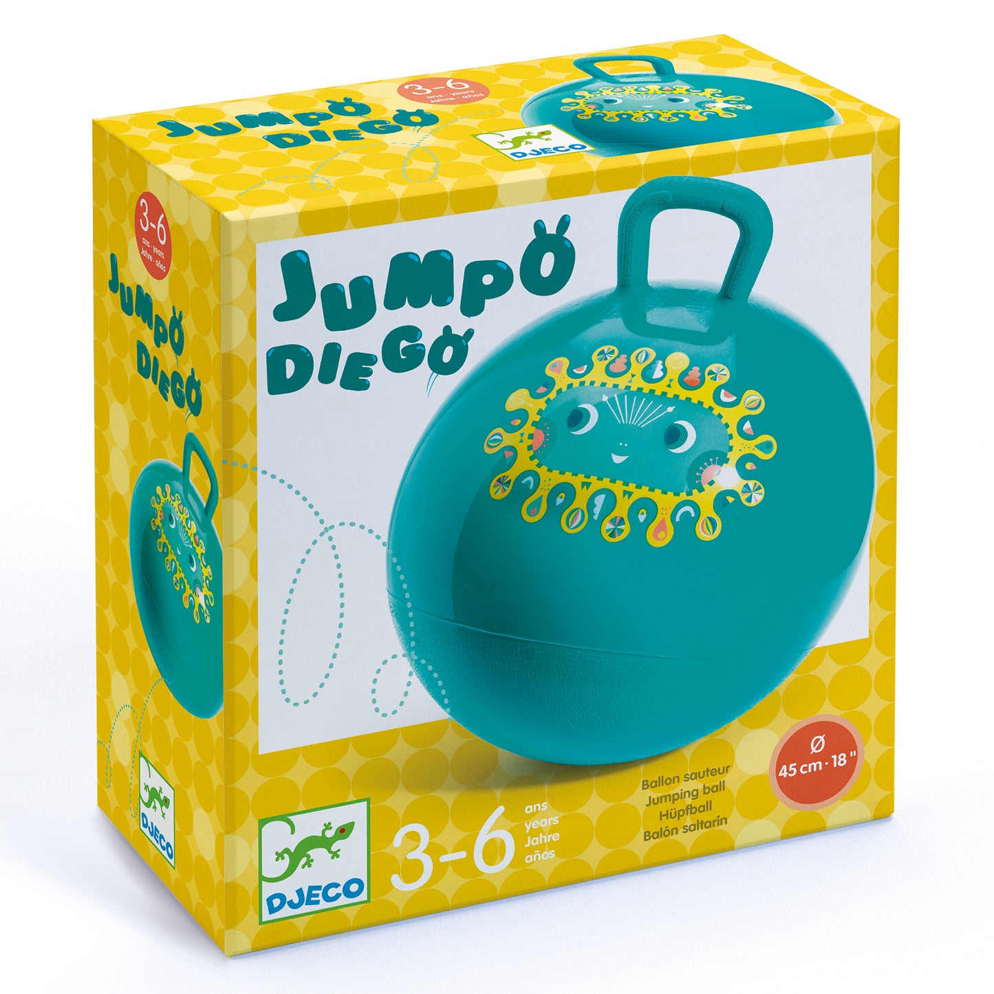 Jumbo Diego - Pelota para saltar DJECO